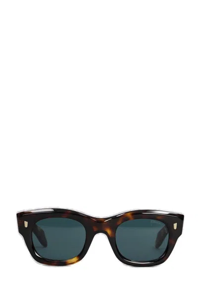 Cutler And Gross Square Frame Sunglasses In Brown