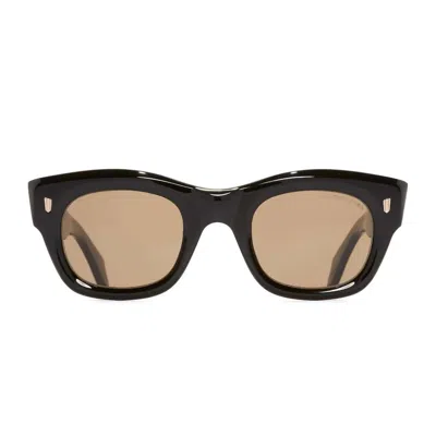 Cutler And Gross Cutler & Gross Square Frame Sunglasses In Black