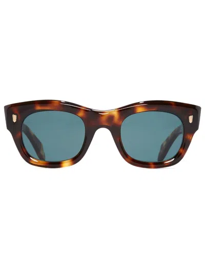 Cutler And Gross Cutler & Gross Square Frame Sunglasses In Old Brown Havana