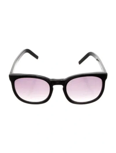 Pre-owned Cutler And Gross Square Gradient Sunglasses In Black