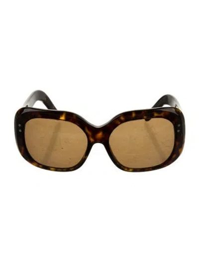 Pre-owned Cutler And Gross Square Tinted Sunglasses In Brown