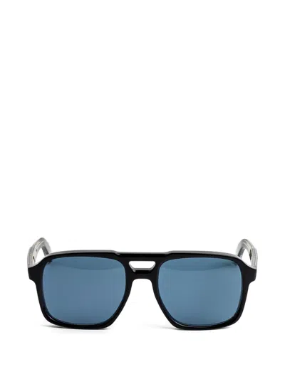 Cutler And Gross Square-frame Sunglasses In Black