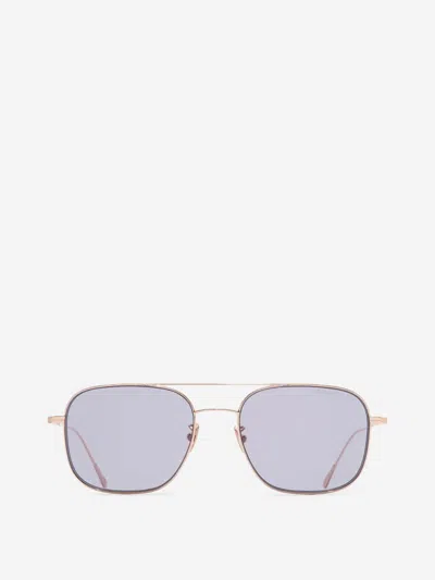 Cutler And Gross Cutler & Gross Sunglasses 0003 Aviator In Gold
