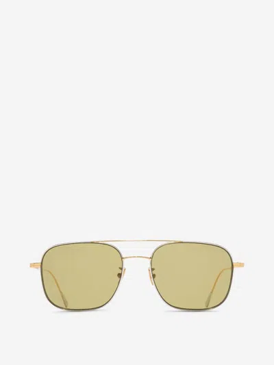 Cutler And Gross Cutler & Gross Sunglasses 0003 Aviator In Gold