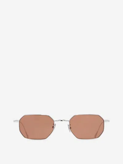 Cutler And Gross Cutler & Gross Sunglasses 0005 Round In Metallic