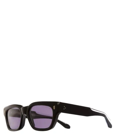 Cutler And Gross Sunglasses 1391-05 53mm Matt Black Acetate Sunglasses In Crl