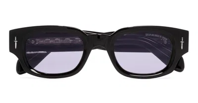 Cutler And Gross Sunglasses In Black