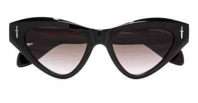 Cutler And Gross Sunglasses In Black