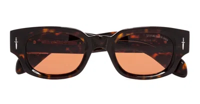 Cutler And Gross Cutler & Gross Sunglasses In Brown