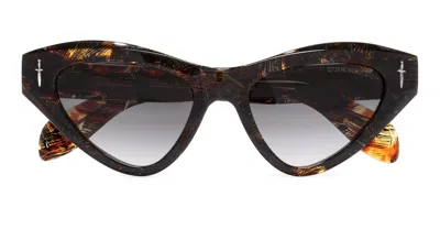 Cutler And Gross Sunglasses In Brown