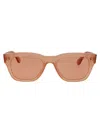 Cutler And Gross Acetate Sunglasses In Opal Peach