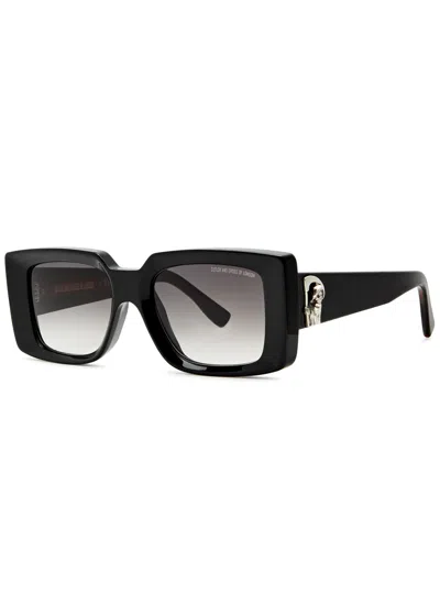 Cutler And Gross The Great Frog X Cutler & Gross Reaper Square-frame Sunglasses In Black