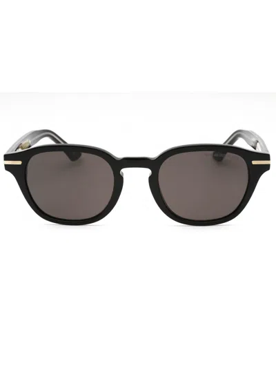 Cutler And Gross Timeless Round Unisex Sunglasses In Brown