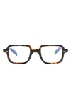 Cutler And Gross Tortoiseshell-effect Square-frame Glasses In Brown