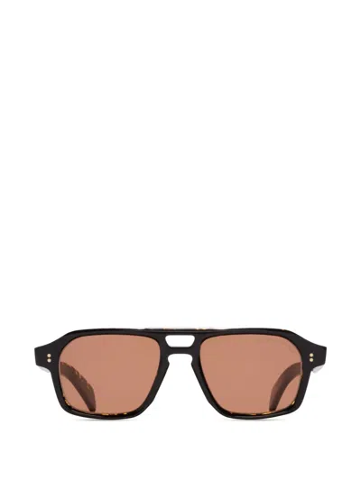Cutler And Gross Tortoiseshell-pattern Sunglasses In Brown