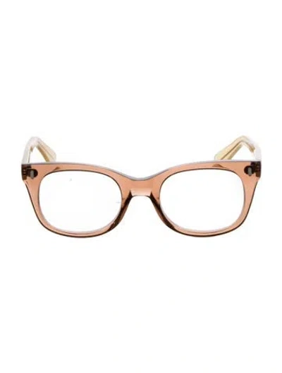 Pre-owned Cutler And Gross Wayfarer Eyeglasses In Neutral