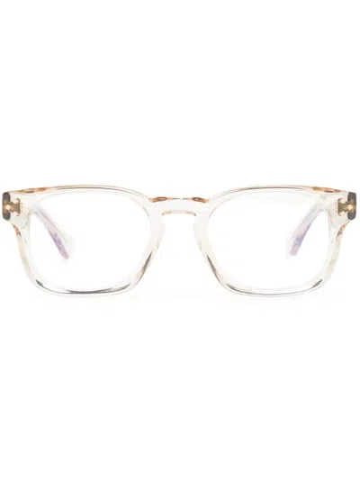 Cutler And Gross Wayfarer-frame Glasses In Neutrals
