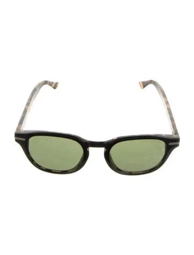 Pre-owned Cutler And Gross Wayfarer Tinted Sunglasses In Black