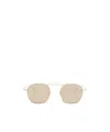 Cutler  Gross 0004 Pilot-frame Sunglasses In Brown