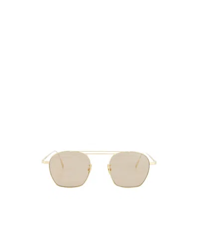 Cutler  Gross 0004 Pilot-frame Sunglasses In Brown