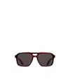 Cutler  Gross 1394 Pilot-frame Sunglasses In Black