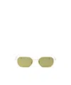 Cutler  Gross Ausn Geometric-frame Sunglasses In Brown