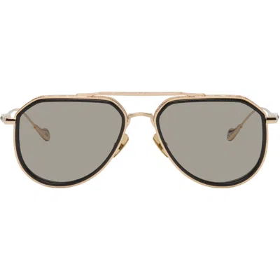 Cutler  Gross Cutler And Gross Gold The Great Frog Co-branded Triumph Pilot Sunglasses