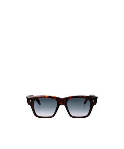 Cutler  Gross Geometric Frame Sunglasses In Neutral