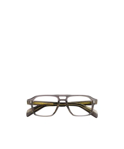 Cutler  Gross Geometric-frame Non-prescription Glasses In Green