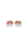 Cutler  Gross Rectangle-frame Sunglasses In White