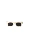 Cutler  Gross Rectangle-frame Tinted Sunglasses In White