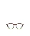 Cutler  Gross Round Flat Mirror In Brown