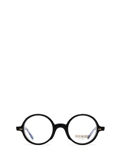 Cutler  Gross Round-frame Glasses In Black