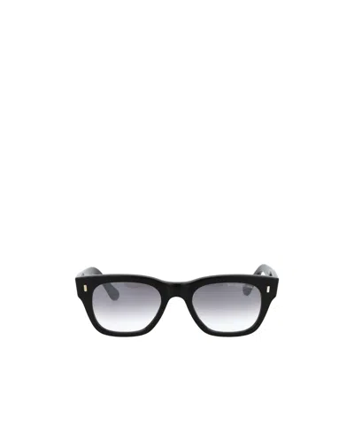 Cutler  Gross Square Frame Glasses In Black