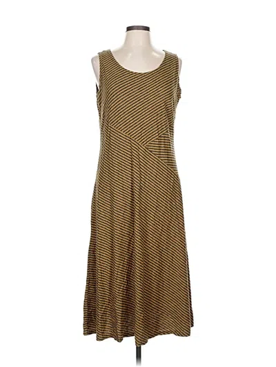 Pre-owned Cut.loose Casual Dress In Brown