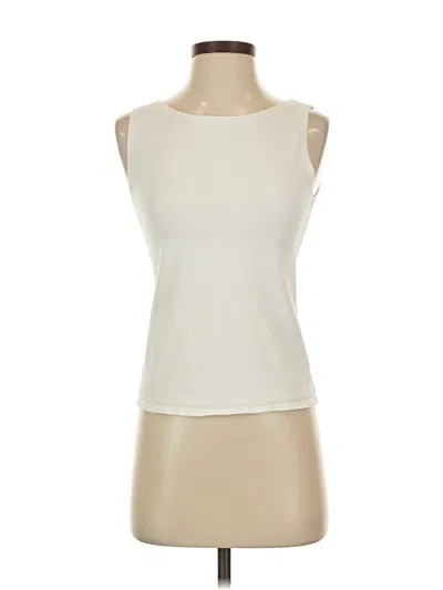 Pre-owned Cut.loose Sleeveless T-shirt In White