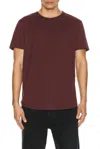 Cuts Forever Short Sleeve Tee In Deep Cranberry In Brown