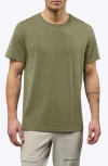 Cuts Ao Split Hem T-shirt In Green