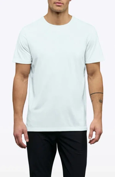 Cuts Ao Split Hem T-shirt In Blue