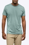 Cuts Ao Split Hem T-shirt In Green