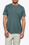 Cuts Ao Split Hem T-shirt In Green