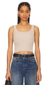 Cuts Coreflex Wide Strap Tank In 伯爵茶色