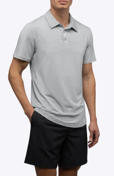 Cuts Crossover Polo In Gray