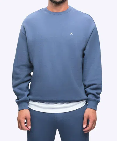 Cuts Divine Fleece Pullover In Atlantic In Blue