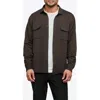 Cuts Hyperloop Overshirt In Burgundy