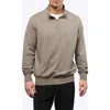Cuts Hyperloop Quarter Zip In Brown