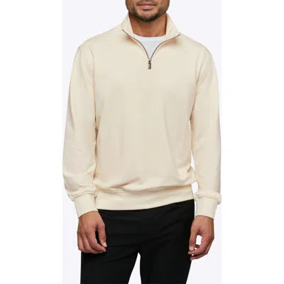 Cuts Hyperloop Quarter Zip In White