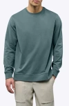 Cuts Hyperloop Split Hem Sweatshirt In Blue