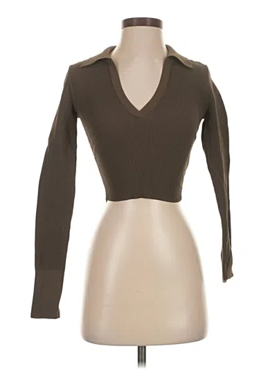 Pre-owned Cuts Long Sleeve T-shirt In Brown