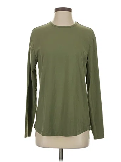 Pre-owned Cuts Long Sleeve T-shirt In Green